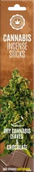 Cannabis-Räucherstäbchen Trockenes Cannabis & Schokolade
