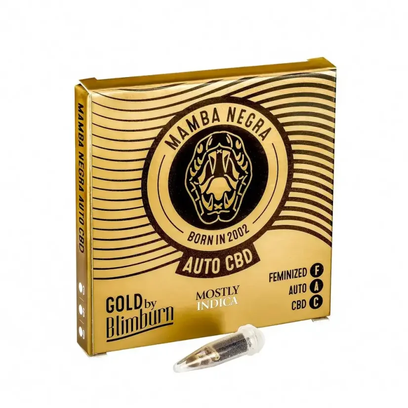 Blimburn Seeds Sementes de Cannabis Mamba Negra Auto