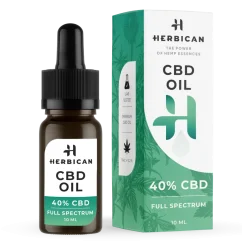 Herbican Olio CBD a spettro completo, 40%, 10 ml