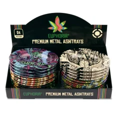Euphoria Premium Metall-Aschenbecher, zufälliges Design