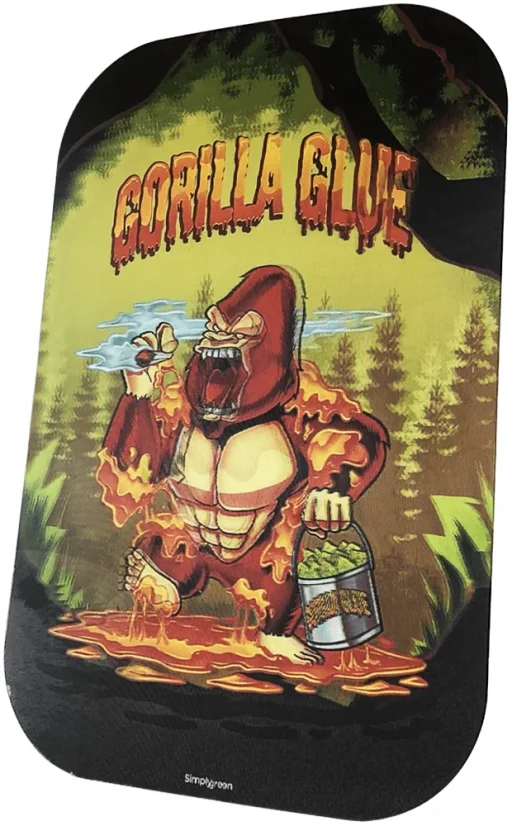 Best Buds Couvercle 3D magnétique pour grand plateau à rouler, Gorilla Glue