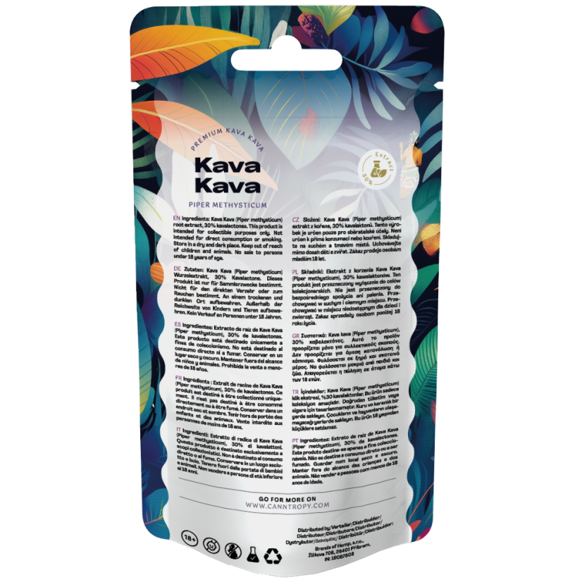 Canntropy Kava Kava (Piper methysticum) Wurzelextrakt 30% Kavalactone, 5 g - 100 g