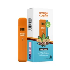 Orange County CBD Pena Vape Sekali Pakai Girl Scout Cookies, 750 mg CBD, 1 ml