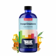 True Terpenes Crema all'arancia aromatizzata (5 ml - 960 ml)