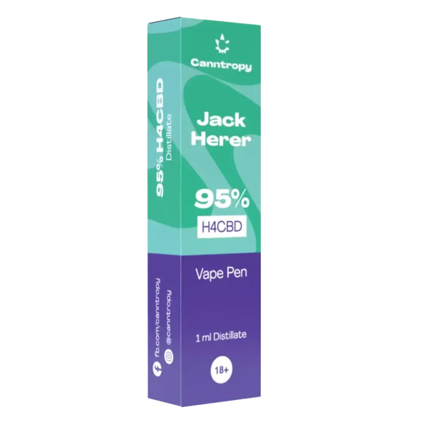 Canntropy H4CBD Vape Pen Jack Herer 95%, 1 ml
