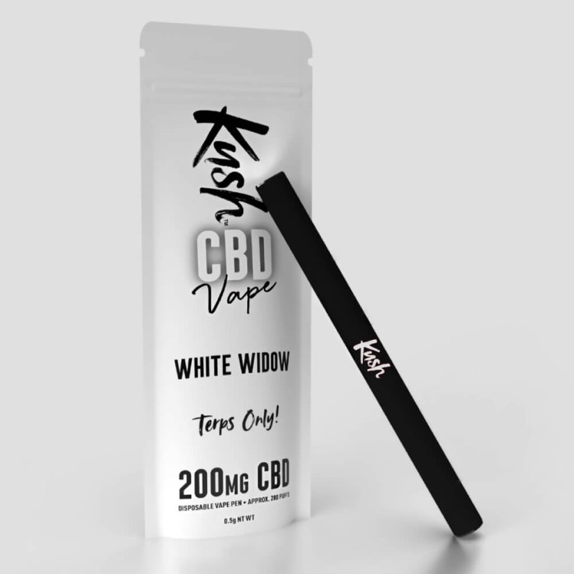 Kush Vape CBD Vape Pen White Widow 2.0, 200 mg CBD, 0,5 g