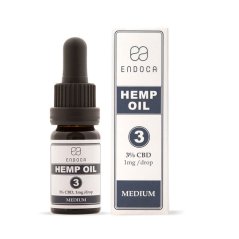 Endoca Aceite de cáñamo 900 mg CBD (3%), 30 ml