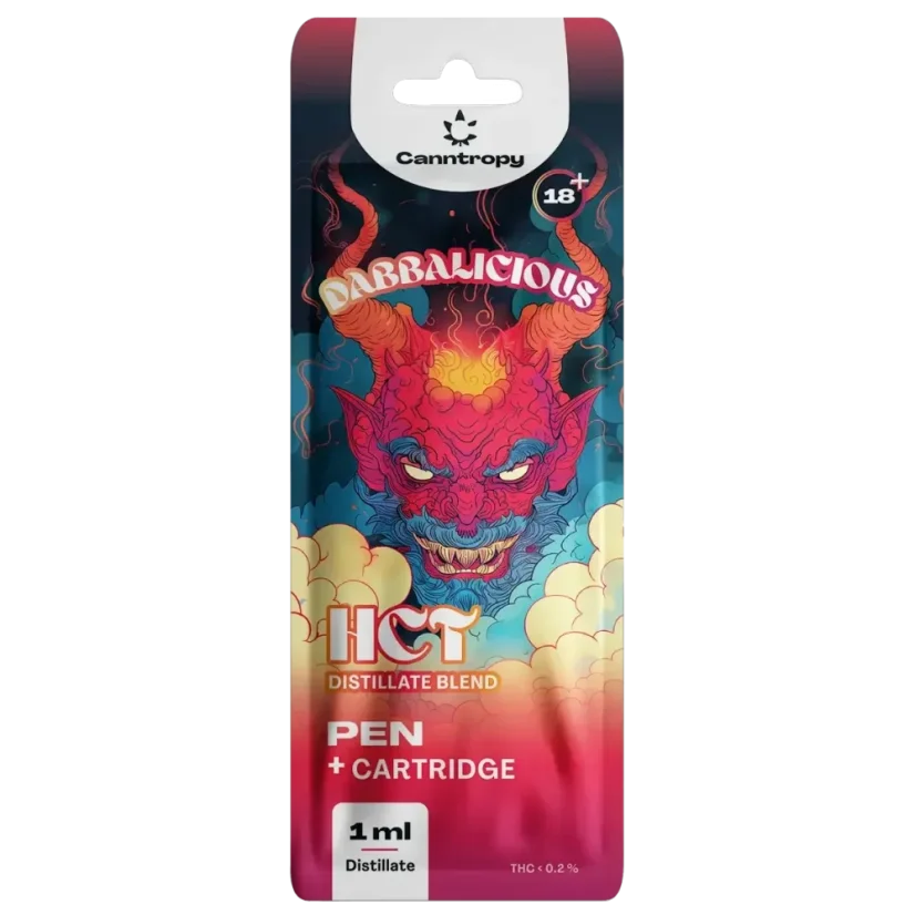 Canntropy HCT Pen + Cartridge Dabbalicious, HCT 10 %, 1 ml
