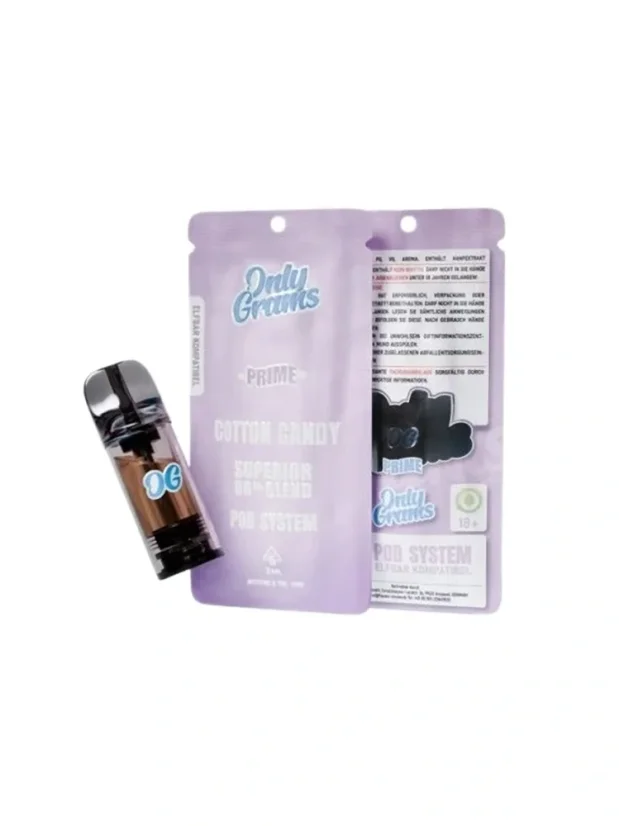 Only Grams - Superior Pod Cotton Candy, 96 %, 2 ml (elfbar) Only Grams - Superior Pod Cotton Candy, 96 %, 2 ml (elfbar)