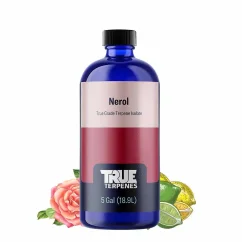 True Terpenes Terpene Isolates Nerol (5 ml - 960 ml)
