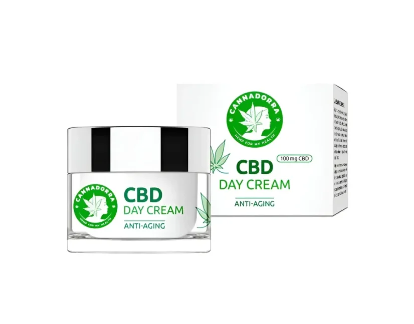 Cannadorra creme de dia com CBD, 100 mg CBD, 50 ml