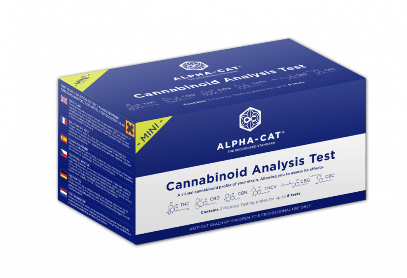 Alpha-CAT Mini sada na testovanie obsahu kanabinoidov