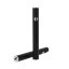 Batteri til CBD-patron, 380 mAh, 510 gevind, USB-oplader, Sort