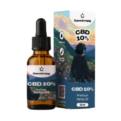 Canntropy CBD Konopný Olej, 10%, 1000mg, 10ml