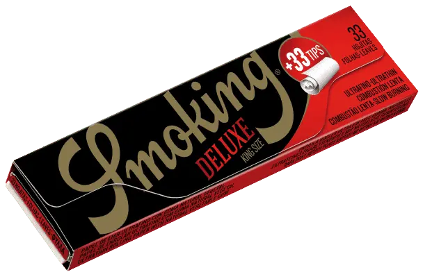 Feuilles à rouler Smoking Paper Deluxe Slim King Size + Filtres