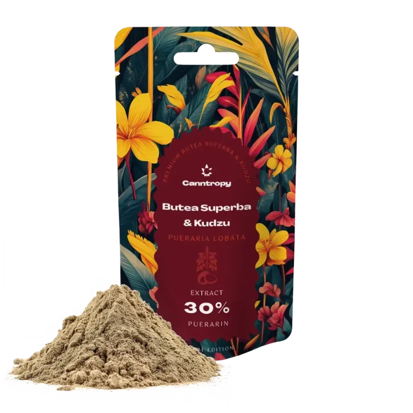 Canntropy Butea Superba fi Kudzu (Pueraria lobata) Furdaa, 30% Puerarin, 5 g - 100 g