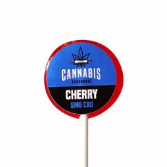 Cannabis Bakehouse CBD Lollypop - Třešeň, 5mg CBD