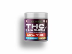 Czech CBD THCV Hash, 15 % THCV, 1 – 1000 g