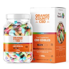 Orange County CBD Vers gommeux, 70 pcs, 1600 mg CBD, 535 g