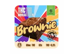 Czech CBD Brownie de THC Odyssey, 60 mg de THC, 65 g