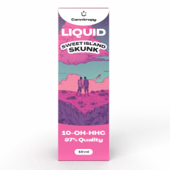 Canntropy 10-OH-HHC Cair Sweet Island Skunk, 10-OH-HHC kualitas 97%, 10 ml