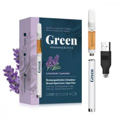 Green Pharmaceutics Kit de inhalare cu spectru larg - Lavanda, 500 mg CBD