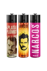 Narcos Mechero – diseño aleatorio 1