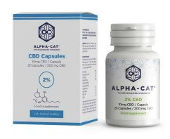 Alpha-CAT CBD Cápsulas 20x10mg, 200 mg