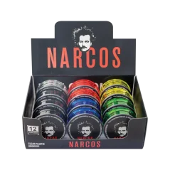 Narcos Plastic Grinder, 3 parts, 60 mm - tilfældigt design