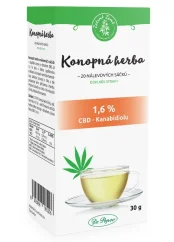 Zelená Země CBD Hanftee portioniert 1,6 % CBD, 30 g