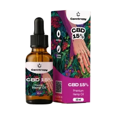 Canntropy CBD-hampunsiemenöljy, 15 %, 1500 mg, 10 ml