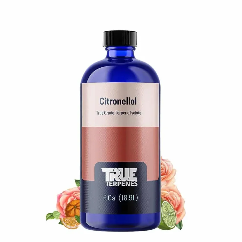 True Terpenes Απομονώσεις τερπενίου Κιτρονελλόλη (5 ml - 960 ml)