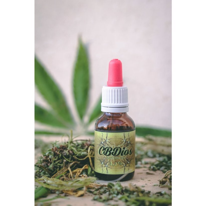 Dobre Konopi Konopný olej CBDios 3,2%, 28 ml