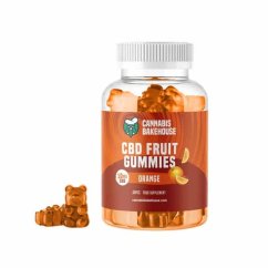 Cannabis Bakehouse CBD Fruchtgummis - Orange, 300 mg (30 Stück x 10 mg) CBD, 60 g