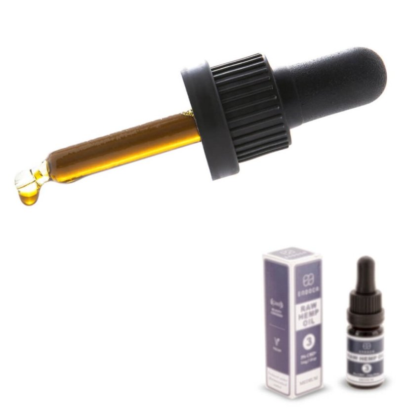 Endoca RAW Huile de chanvre 300 mg CBD + CBDa (3%), 10 ml