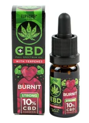 Euphoria CBD 10 % olja med terpener, 10 ml, 1000 mg - Bränn det