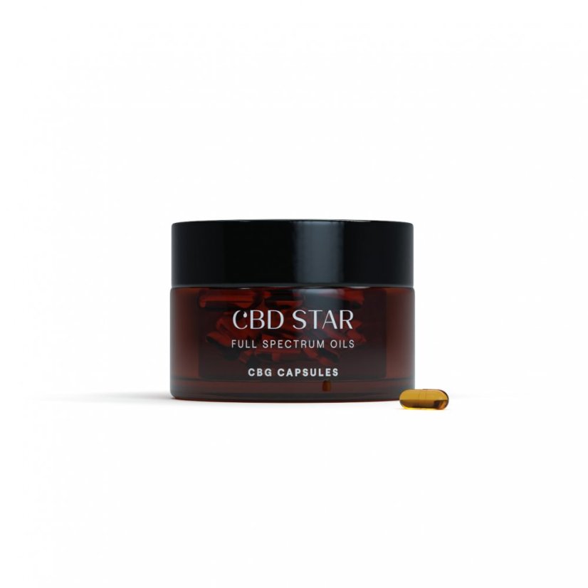 CBD Star - Hanf CBG Kapseln 5%, 500 mg, 30x16 mg, (90 g)