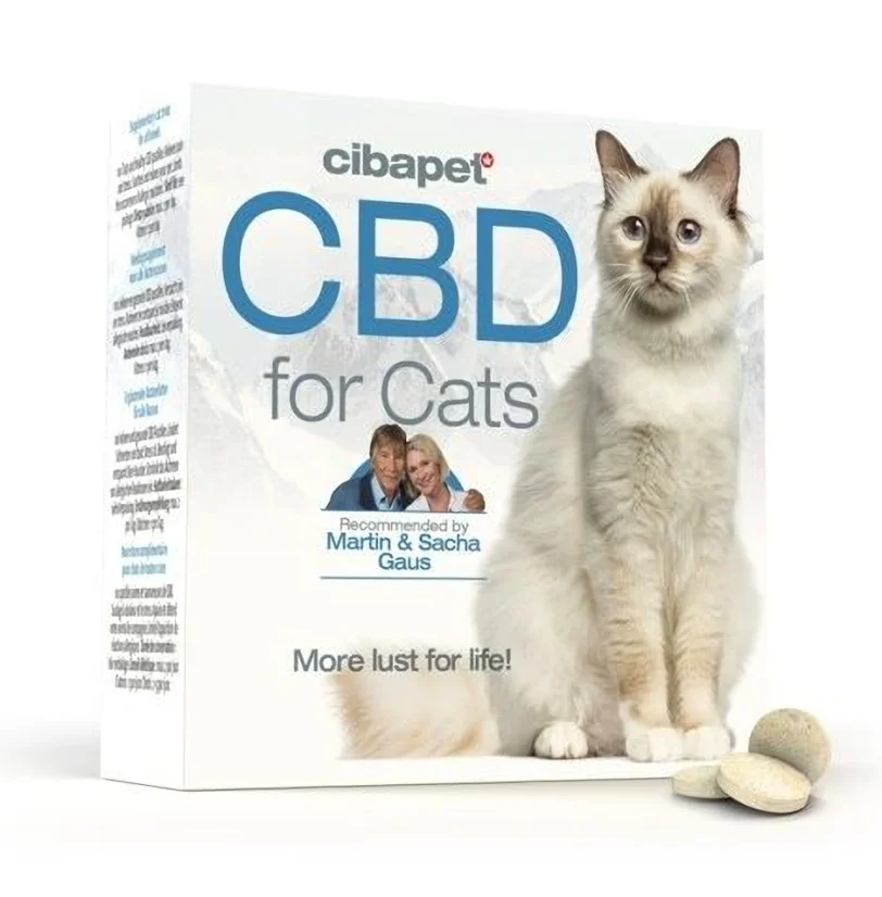 Cibapet CBD pastilky pro kočky 100 tablet, 130 mg CBD