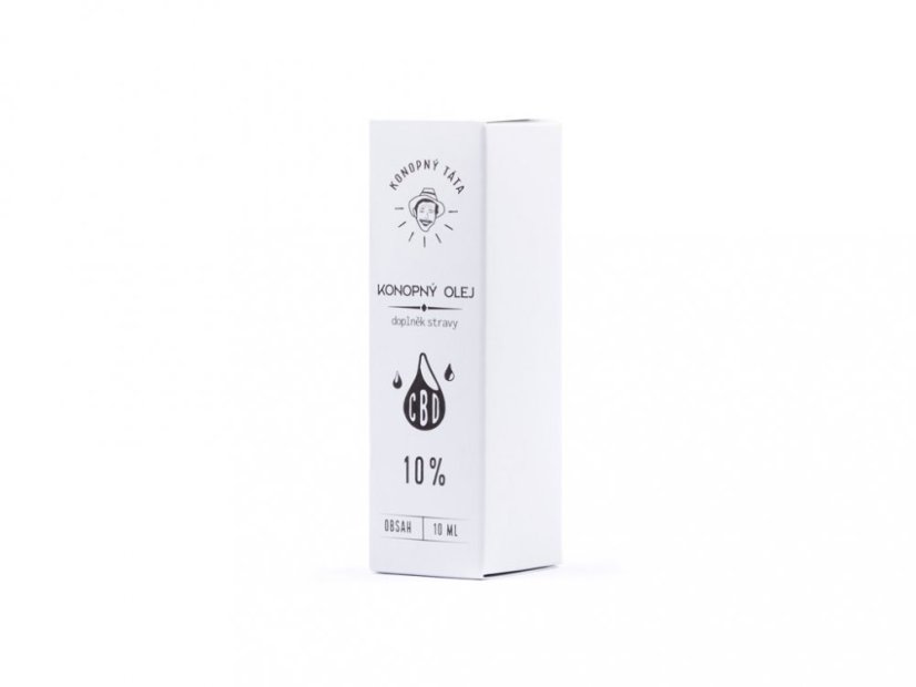Konopný táta Chanvre CBD Pétrole 10%, 30 ml, 3000 mg