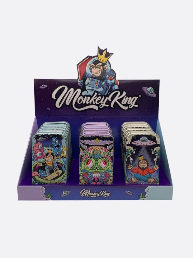 Monkey King Skardinė metalinė dėžutė (kosminis leidimas) Monkey King Skardinė metalinė dėžutė (kosminis leidimas)
