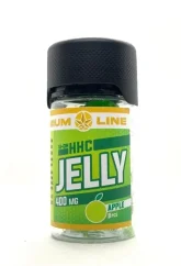 Czech CBD 10-OH-HHC Jelly Green Apple, Premium-sarja, 400 mg, 8 kpl