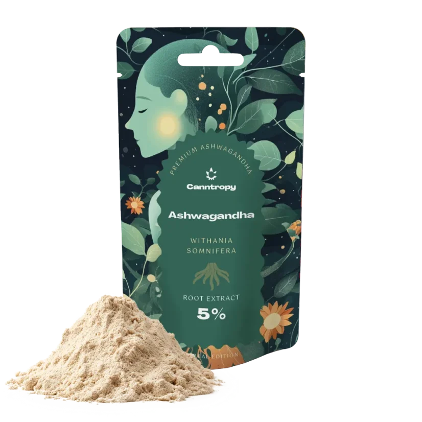 Canntropy Ashwagandha (Withania somnifera) Extract 5%, 5 g - 100 g