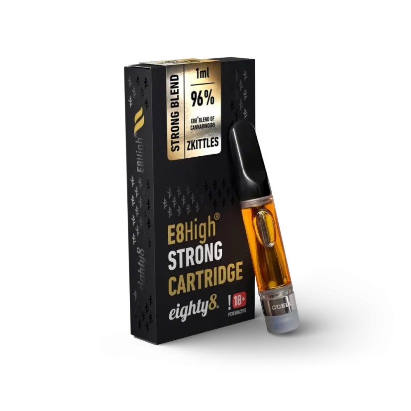 Eighty8 E8High Cartuş Zkittles, 96 % E8High, 1 ml