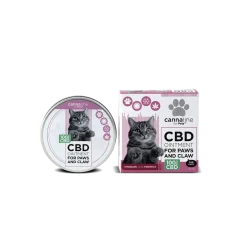 Cannaline CBD masť na labky a pazúry pre mačky, CBD 100 mg, 30 ml