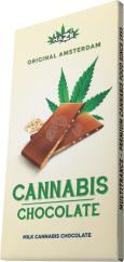 HaZe Cannabis Milk Chocolate - Caixa (15 barras), 1200 g
