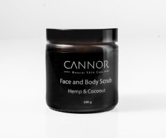 Cannor Piling za obraz in telo - 100 g