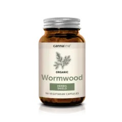 Cannaline Wormwood Herbal Shield Mushrooms, 90 kapsler