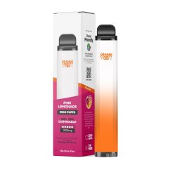 Orange County CBD Στυλό Vape Pink Lemonade 3500 Puff, 600 mg CBD, 400 mg CBG, 10 ml