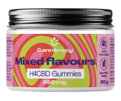 Canntropy H4CBD mješavina okusa voćnih gumijastih bombona, 250 mg H4CBD, 10 kom x 25 mg, 20 g