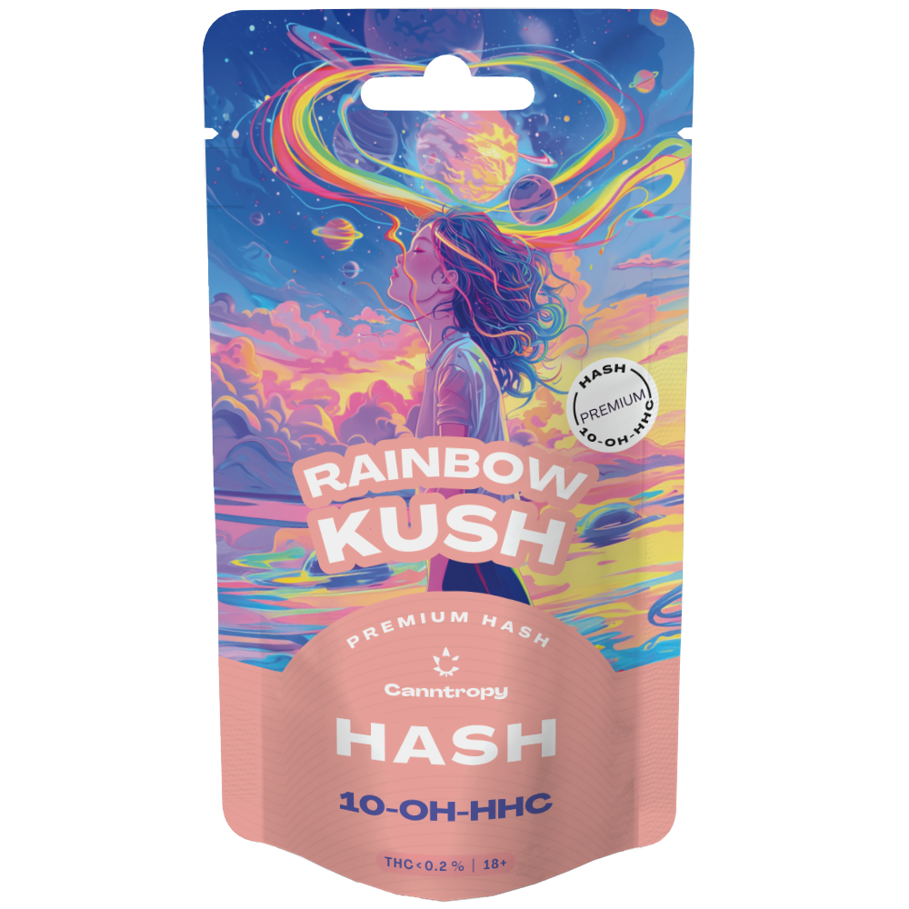 Canntropy 10-OH-HHC Hash Rainbow Kush, 10-OH-HHC 97% quality, 1 g - 100 g